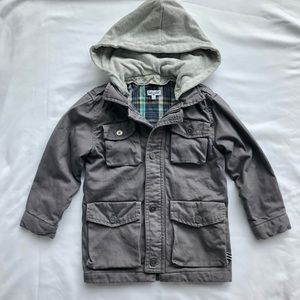 Boys Utility Jacket with Hood